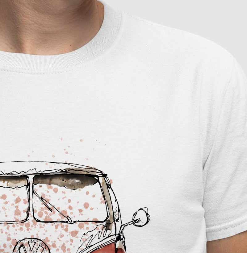kombi em Aquarela