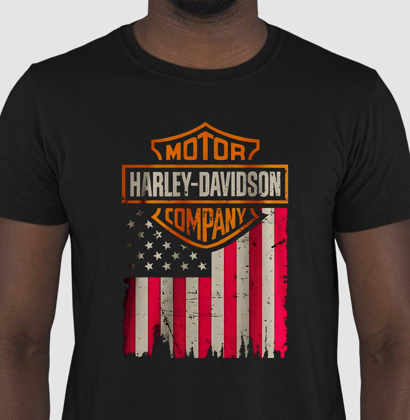 Bandeira Americana Harley