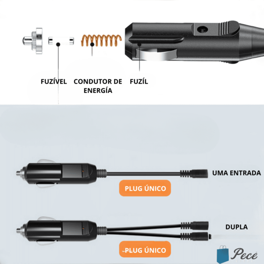 Almofada de Aquecimento Automotivo 12V