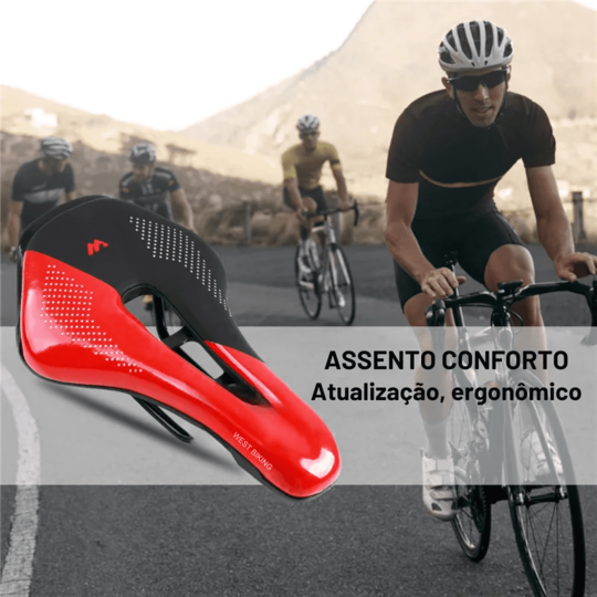 Assento Ultraleve para Bicicleta de Estrada WEST BIKING