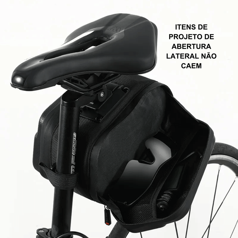 Bolsa de Selim para Bicicleta Carbono Shell