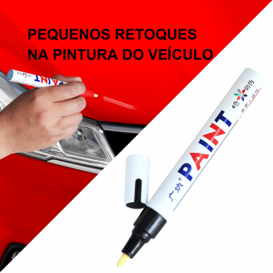 Caneta Permanente para Pneus e Personalização – Resistência e Estilo em Cada Traço