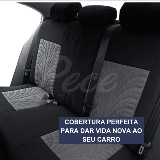 Conjunto de Capas de Assento Universal Completo + Brinde Capa de Volante