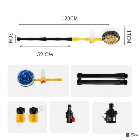 Escova Automática Rotativa de Limpeza de Carro