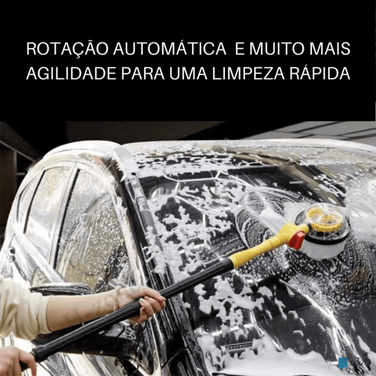 Escova Automática Rotativa de Limpeza de Carro