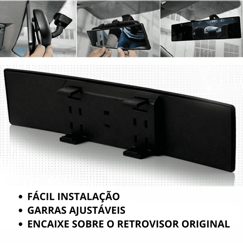 Espelho Retrovisor de Ampla Visibilidade - Pecê Store