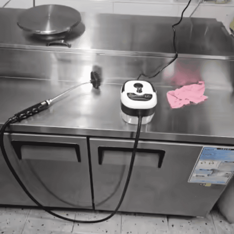 Limpador a Vapor Portátil 2500W - Limpeza Profunda e Sem Esforço!