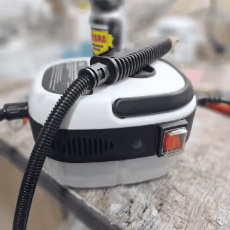 Limpador a Vapor Portátil 2500W - Limpeza Profunda e Sem Esforço!