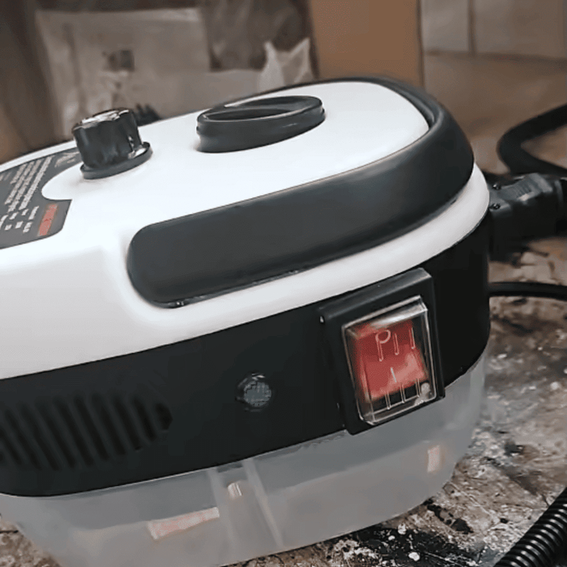 Limpador a Vapor Portátil 2500W - Limpeza Profunda e Sem Esforço!