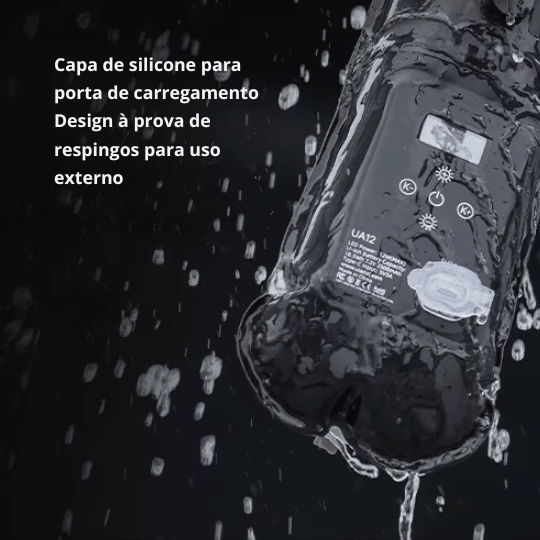 Luz de Emergência LED Ulanzi UA12 – Tubo de Ar Portátil e Magnético