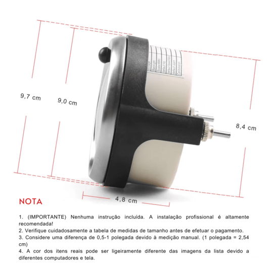 Medidor de Velocidade Universal com LCD