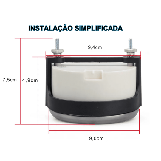 Medidor de Velocidade Universal com LCD