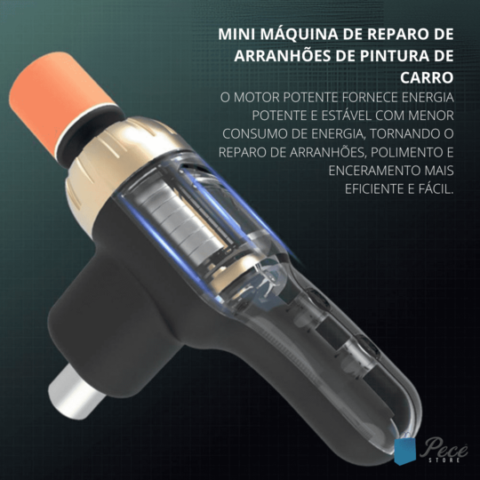 Mini Máquina de Reparo de Arranhões de Pintura de Carro