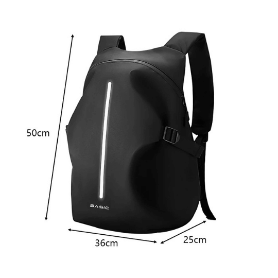 Mochila de moto multifuncional impermeável