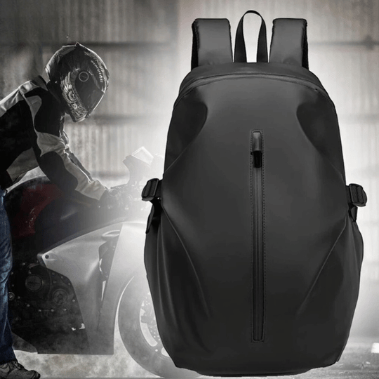 Mochila de moto multifuncional impermeável