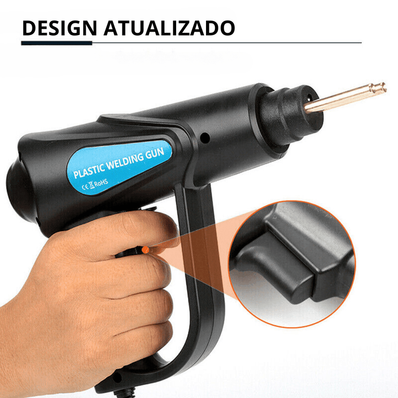 Pistola de solda plástica 70W - Com Caixa