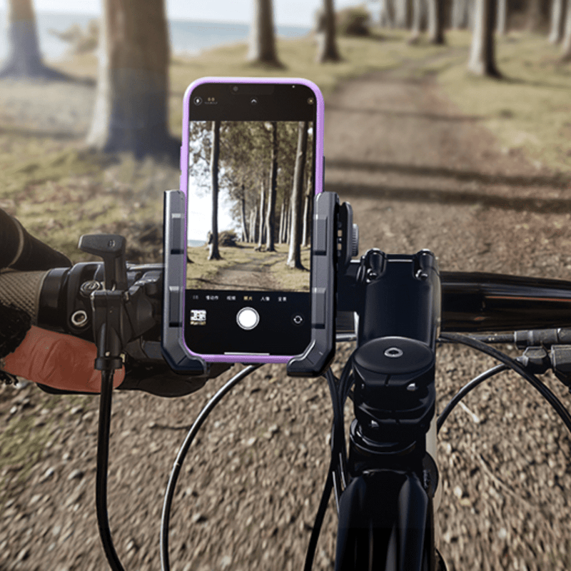 Suporte para Celular para Bicicletas e Motos - Compatível com iPhones, Galaxies e Outros Smartphones