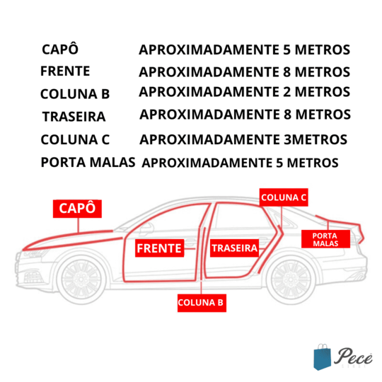 Borracha de Vedação para Porta em forma de L de camada dupla