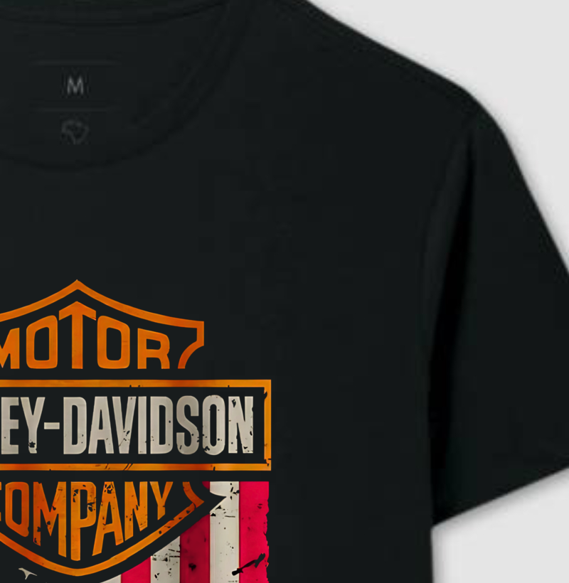 Bandeira Americana Harley
