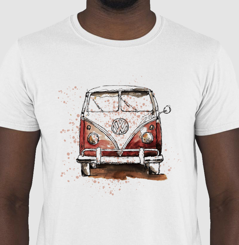 kombi em Aquarela