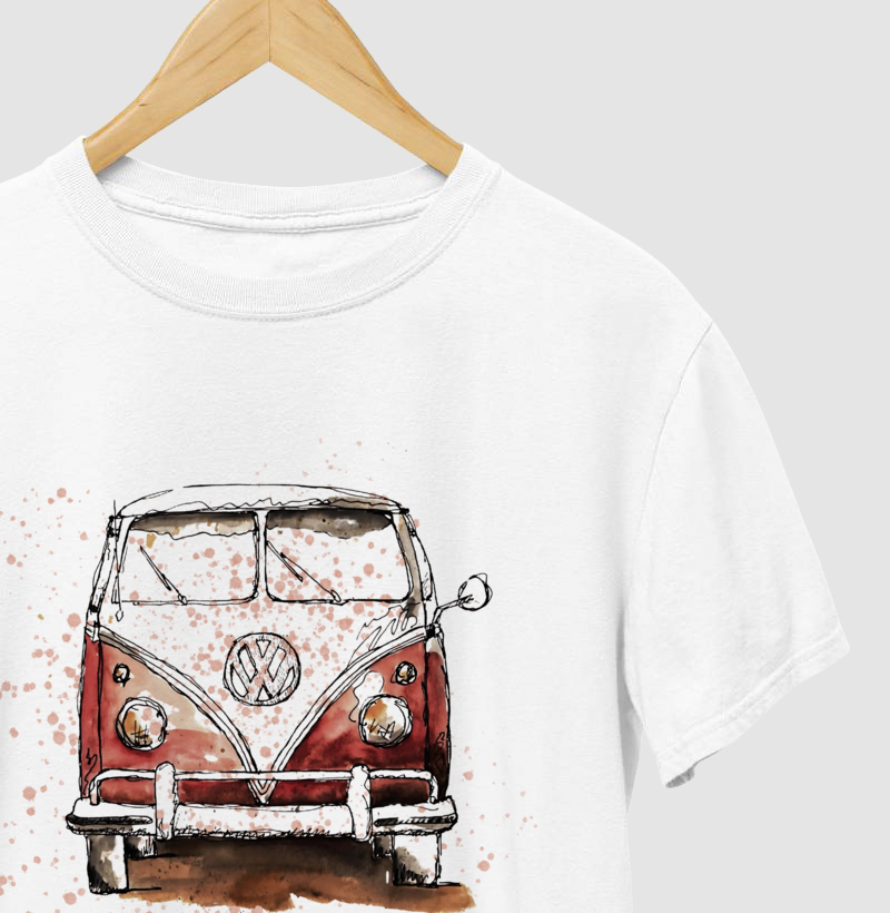kombi em Aquarela