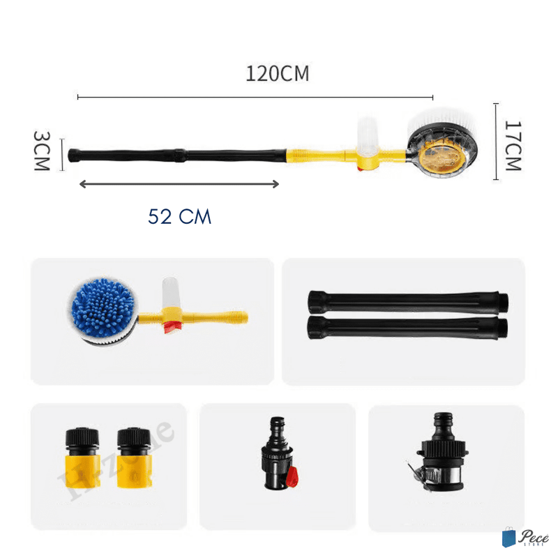 Escova Automática Rotativa de Limpeza de Carro - Pecê Store