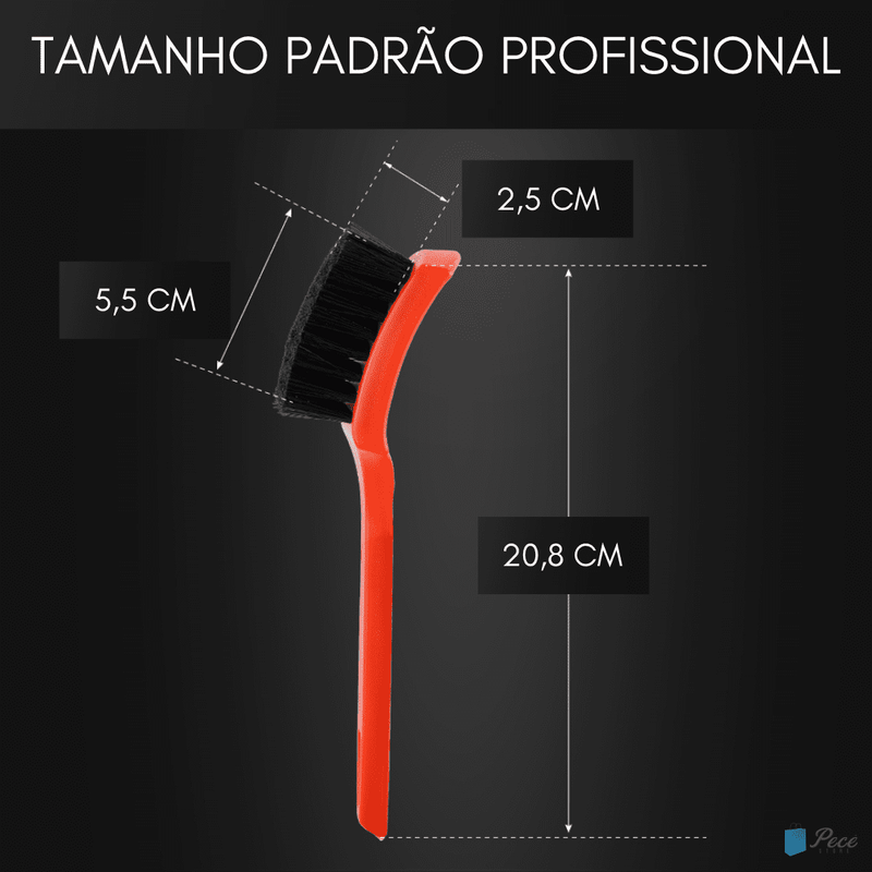 Escova de Limpeza de Rodas Automotivas - Pecê Store