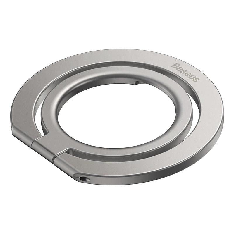 Suporte magnético de metal dobrável tipo anel 360° Baseus.