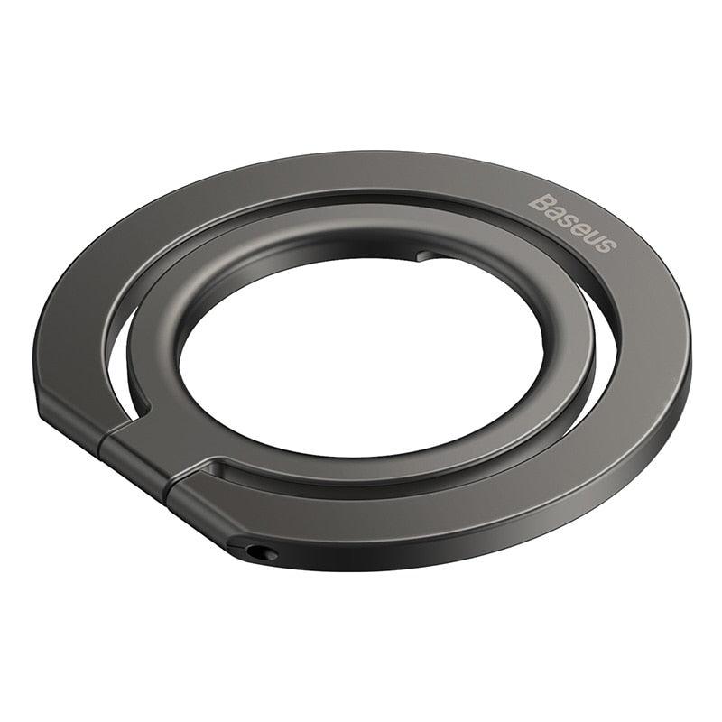 Suporte magnético de metal dobrável tipo anel 360° Baseus.